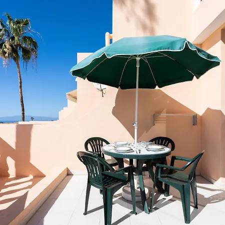 Okstay Paradise Court Tenerife Terrace And Sea Views
